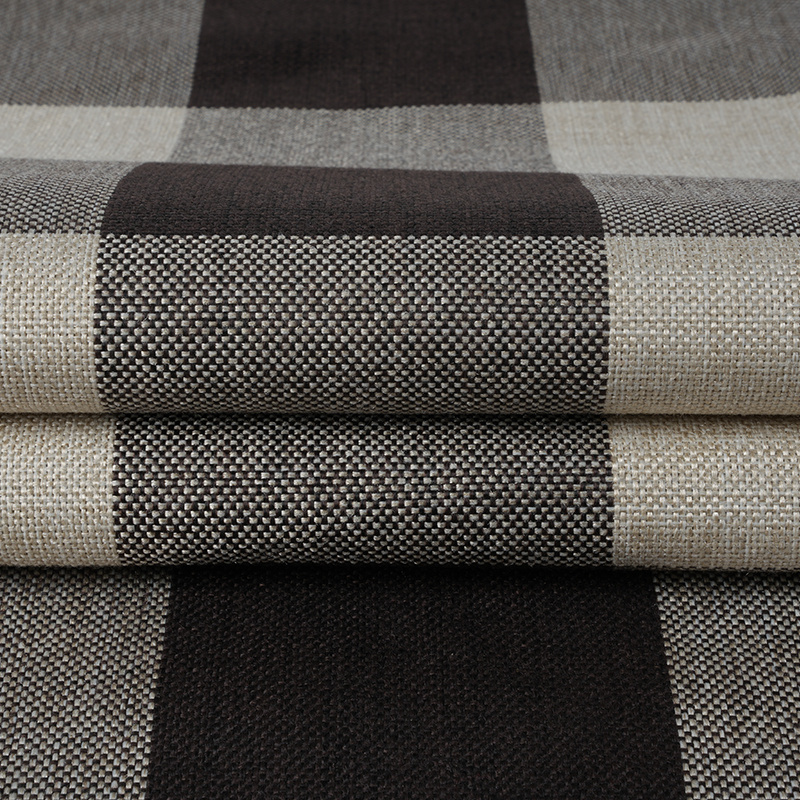 10*10 پارچه کتانی پلی استر شطرنجی